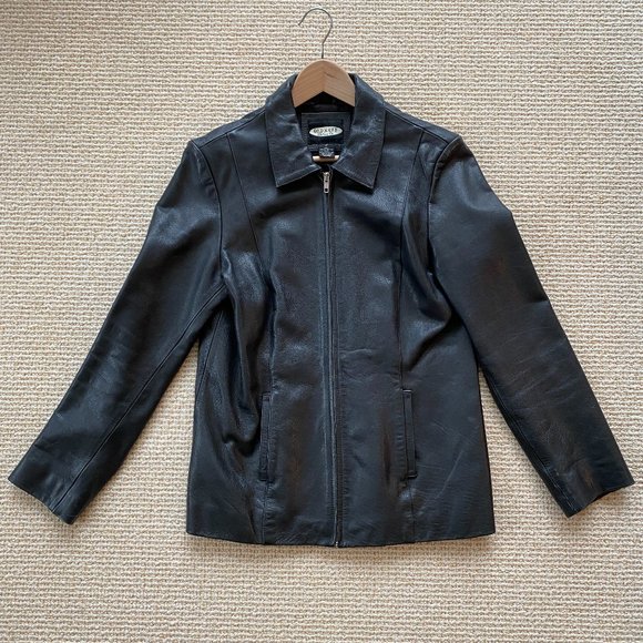 Old Navy Jackets & Blazers - Vintage Old Navy Leather Jacket